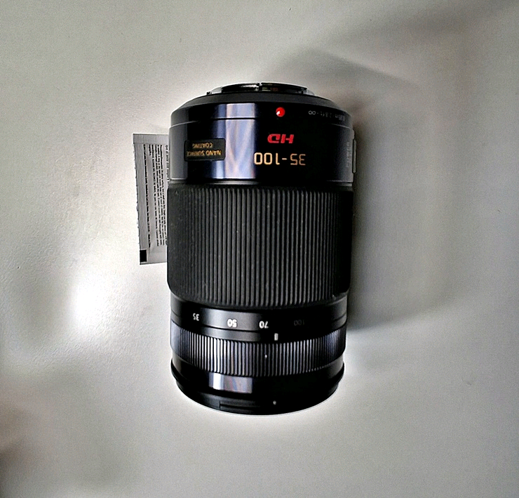파나소닉 루믹스 DC-GH5 + 35-100mm 렌즈 이미지