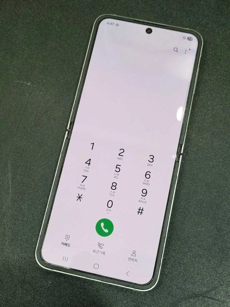 갤럭시플립6 256GB 실버쉐도우 F741N 이미지