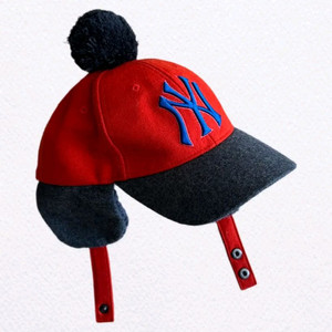 MLB 키즈 방울 귀도리 모자 이미지