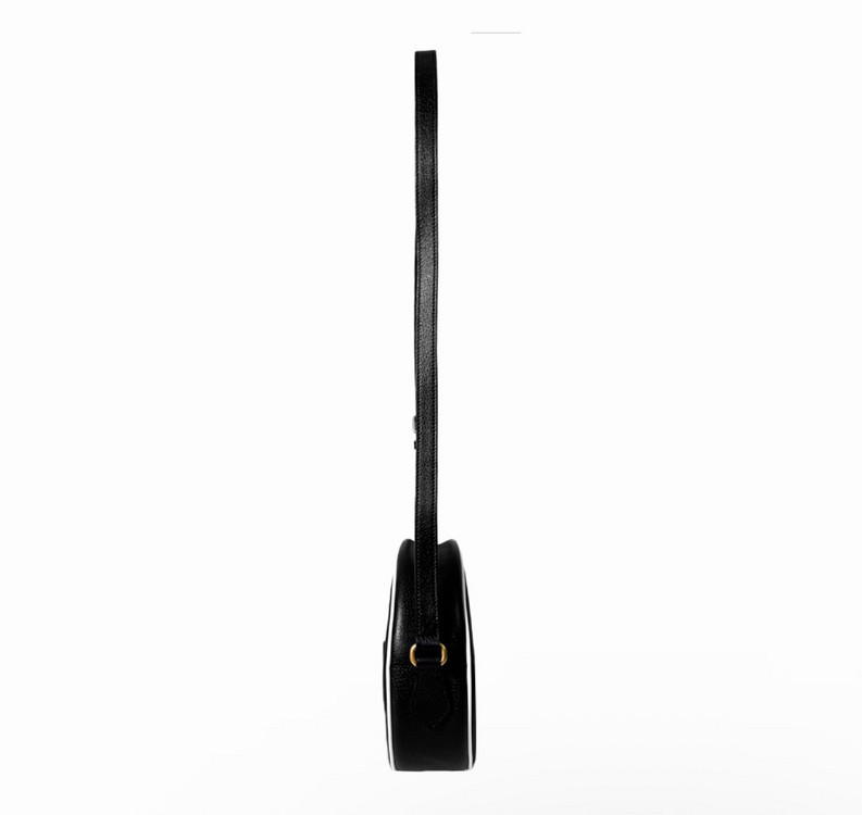 구찌 x 아디다스 오피디아 라운드 탬버린 숄더 크로스백 블랙 702626 이미지