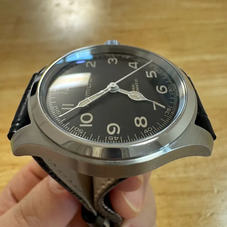 해밀턴 [카키필드 머피] 38mm 오토매틱 드레스워치 필드워치 (S급) 이미지