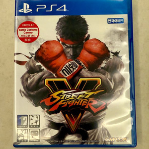 PS4 PS5 스트리트파이터5 게임 타이틀 이미지