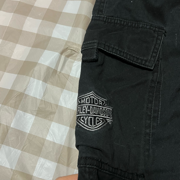 할리데이비슨 카고 반바지 28 빈티지 면 코튼 팬츠 이미지
