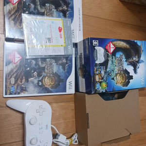 닌텐도 wii 몬스터헌터 패드동봉판 이미지