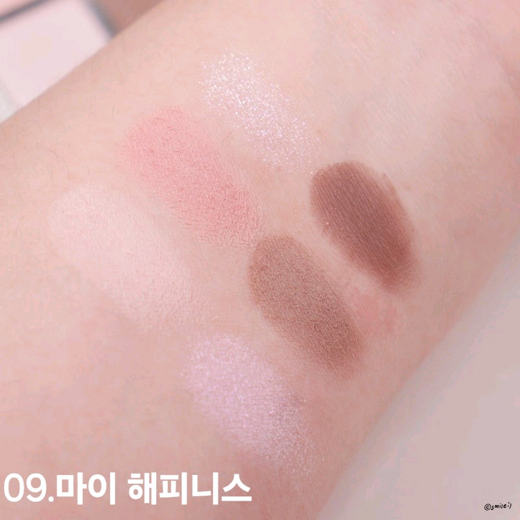 삐아7종) 누디 슬림라이너,오 파우더,다우니 치크(핑크,피그,초코),마스카라,글리터,펜 아이라이너 슬림,아이팔레트 이미지