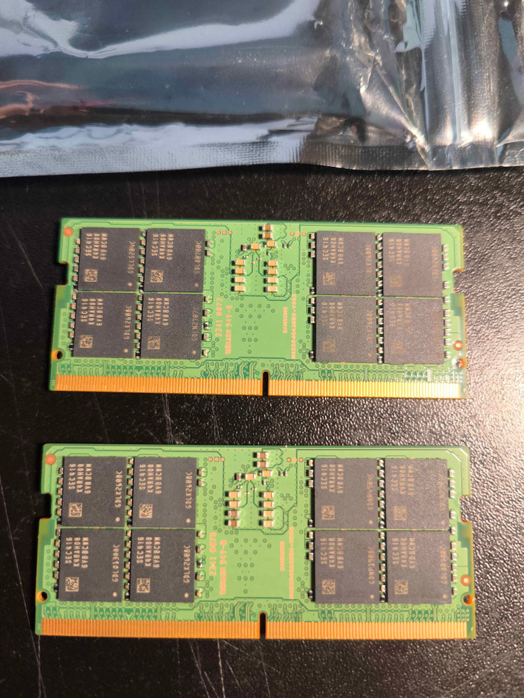 삼성전자 노트북램 DDR5 5600 64GB (32GB x 2) 이미지