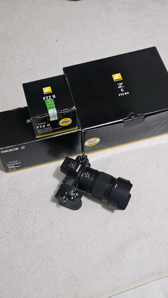 니콘 z6, 50mm f1.4, cfe 64g, ftz2, L케이스 이미지