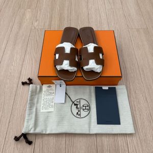 [37.5] 에르메스 오란 샌들 슬리퍼 카프스킨 & 골드 피케르 이미지