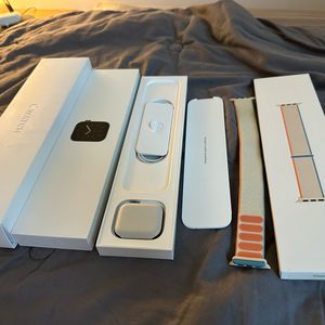 애플워치 6세대 gps 44mm (정품 스트랩 포함/박스 풀구성) 이미지