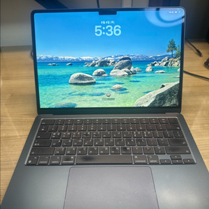 맥북에어 m2 램16GB/256 이미지