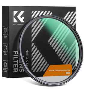 K&F Concept 72mm NANO-C HMC 블랙 미스트 디퓨전 1/4+CPL 2in1 필터 (새상품) 이미지