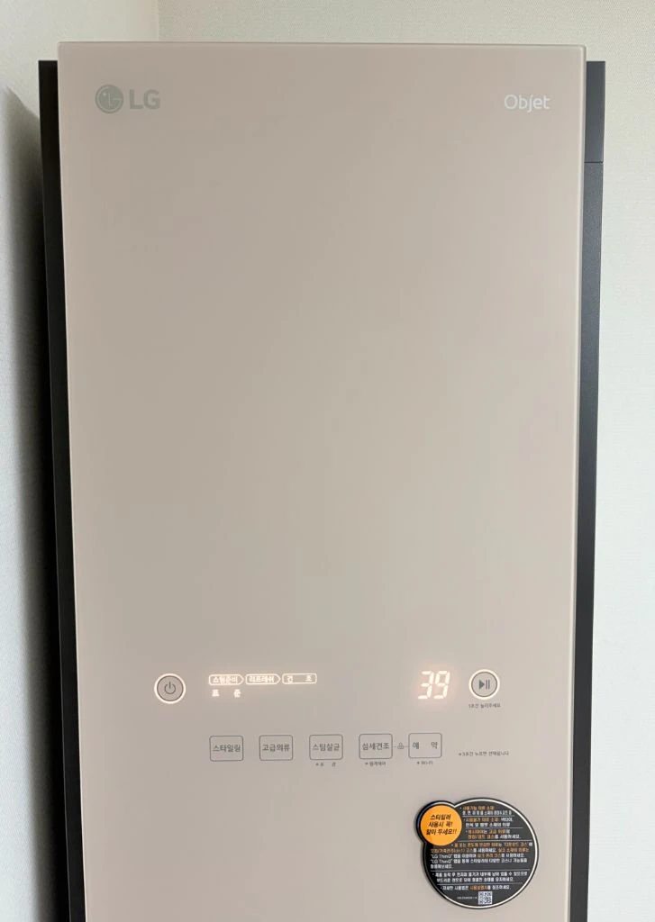 LG 오브제 스타일러 S3ROF-AKOR 3벌 이미지