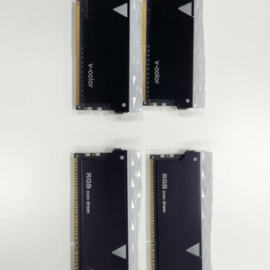 V-color RGB DDR4 3600 8G 2개(16G) + 더미램 2개 이미지
