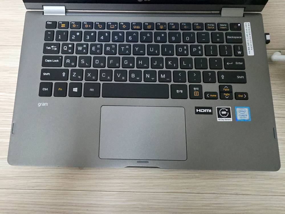 엘지 LG 그램 14T990-GA5BK 360 14인치 노트북/거의 새것/네고 이미지