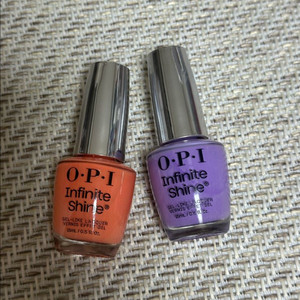 정가5.5만/ OPI 인피니트 샤인 2종 세트 (오렌지, 퍼플) 이미지