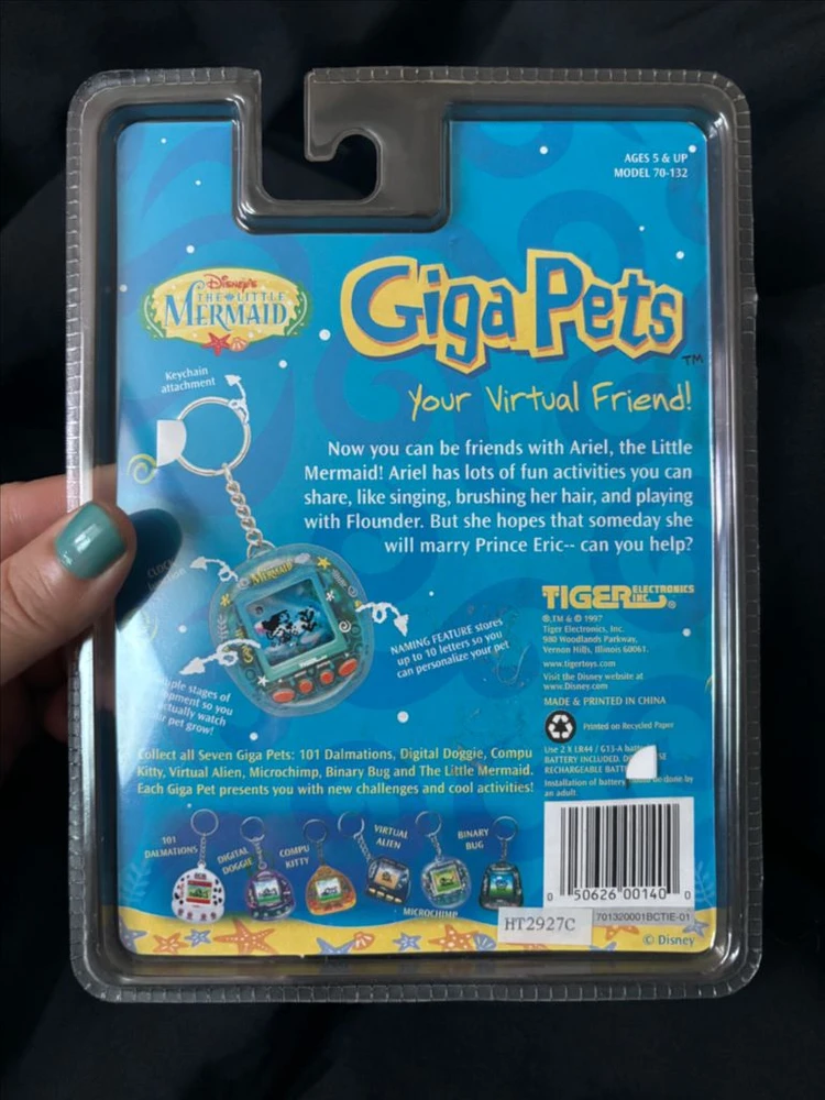 [미개봉] 기가펫 인어공주 다마고치 디즈니 gigapets 이미지