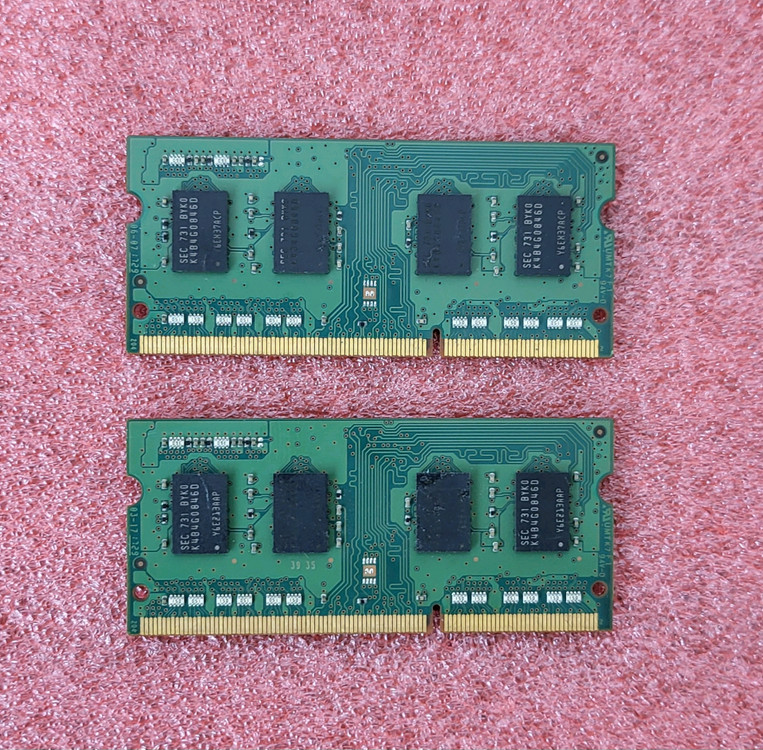 삼성 노트북용 저전력 램 DDR3L 4GB 2장 일괄 (총 8GB) 이미지