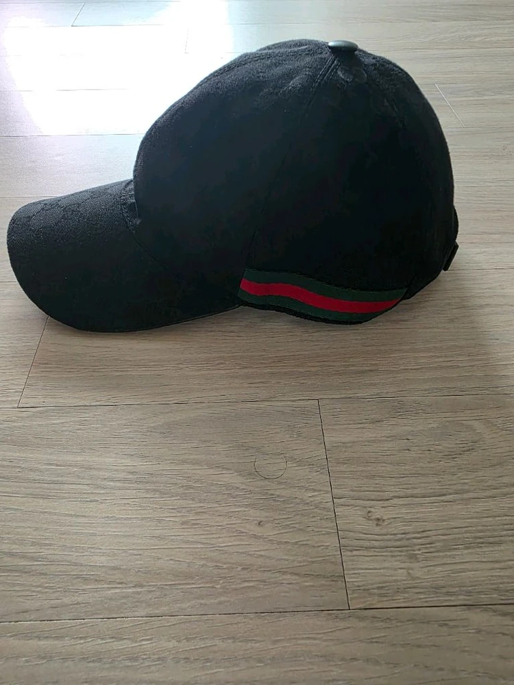 구찌 GG 패턴 볼캡 블랙 L (59cm) 이미지
