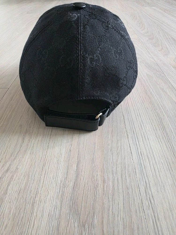 구찌 GG 패턴 볼캡 블랙 L (59cm) 이미지