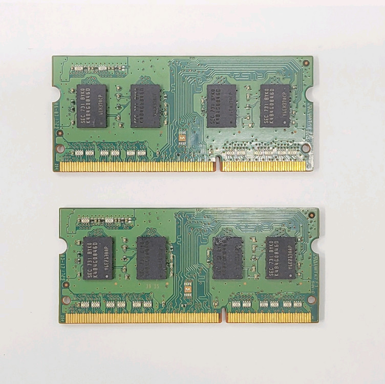 삼성 노트북용 저전력 램 DDR3L 4GB 2장 일괄 (총 8GB) 이미지