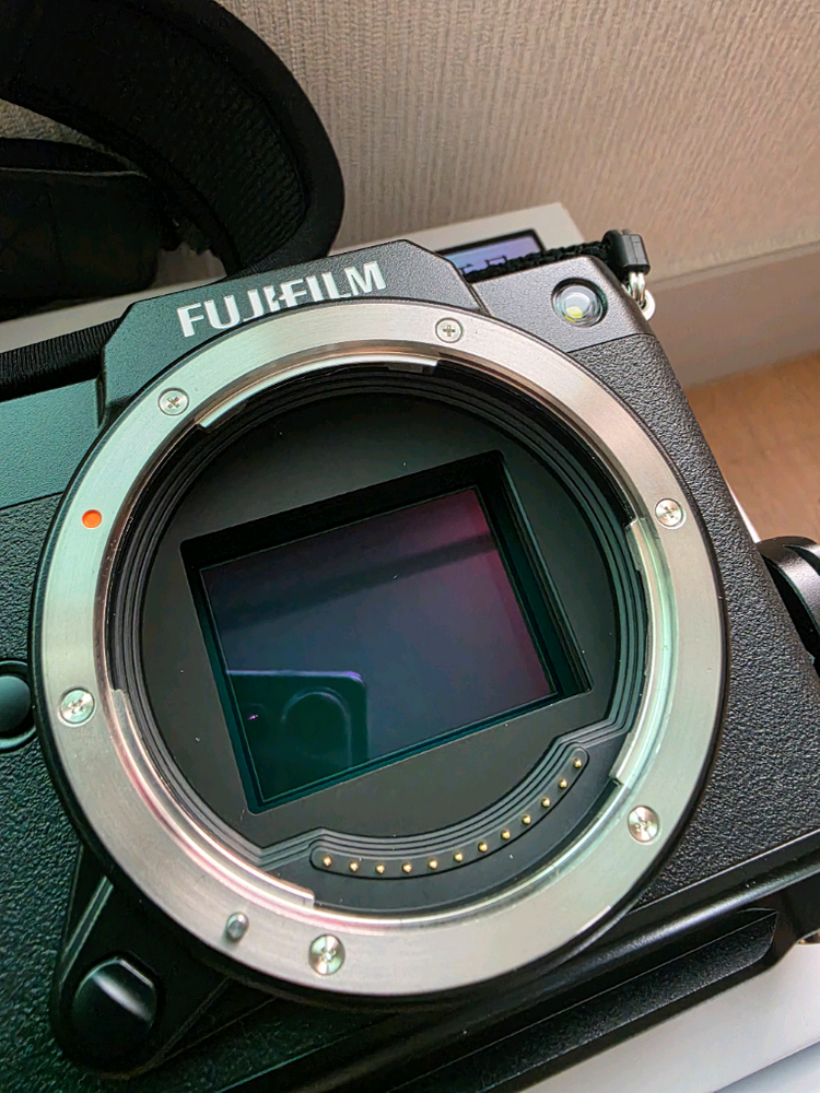 (급매) 신품급 후지필름 gfx 100s, 45-100mm 렌즈, 조명 이미지