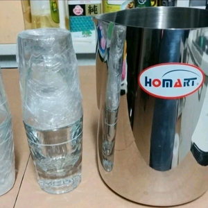 스팀피쳐 1500cc,커피유리샷잔4개 팝니다 이미지