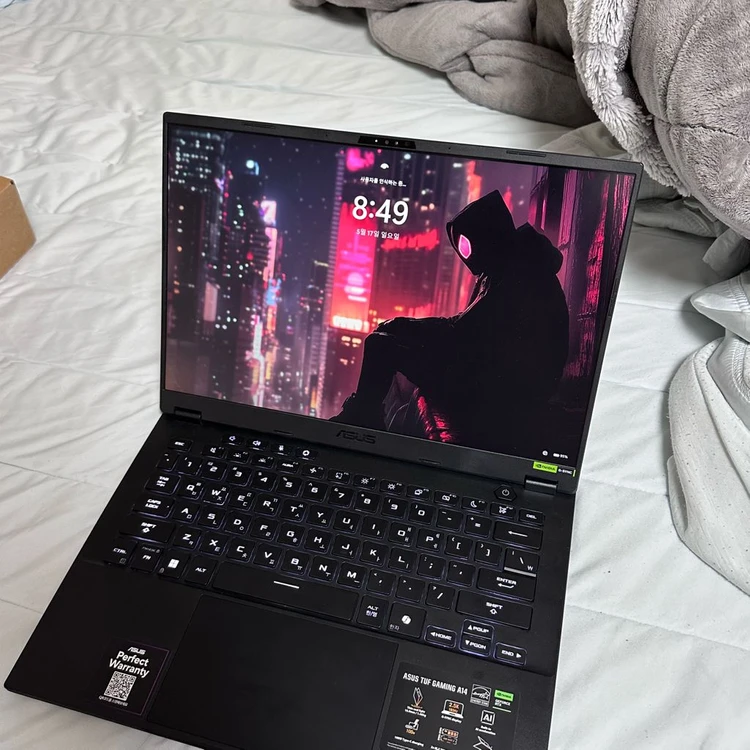 ASUS TUF Gaming A14 /RTX 4060/램 32GB/ Ryzen 7 8845HS 아수스 게이밍 노트북 이미지