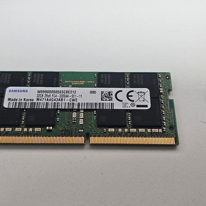 삼성 made in korea DDR4 메모리 32GB 3200MHZ 이미지