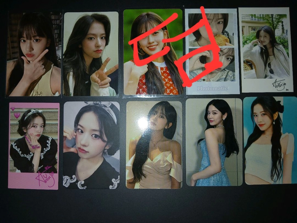 아이브 안유진 포카 25장 일괄 이미지