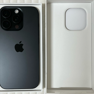 아이폰 16프로 256GB 블랙 새제품 자급제 애플제한보증O 이미지