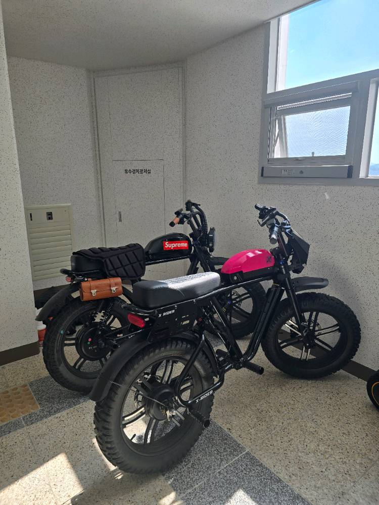 엑스라이더 X-RIDER 전기자전거 X200 Max SL 48V 500W 블랙핑크 (거의 새상품) 이미지