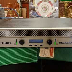 CROWN XTi - 2000 파워앰프 (DSP 내장) 이미지