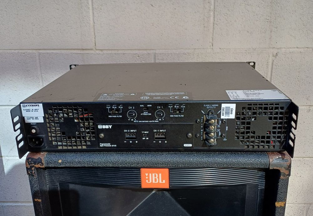 CROWN CTs-3000 파워앰프 (3000와트) 이미지