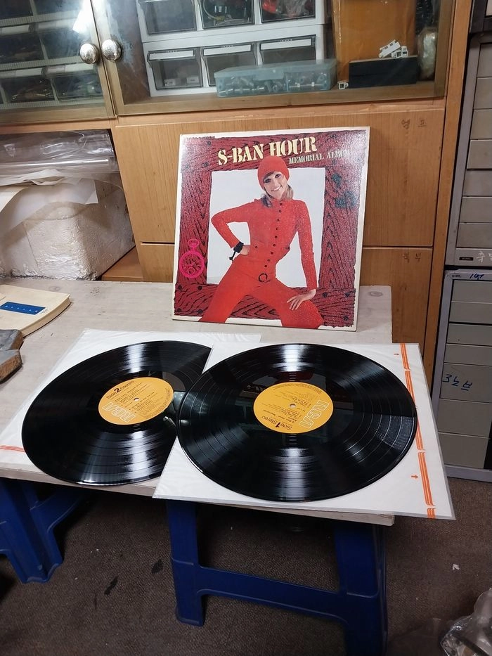 민트급 엘피/팝 - 1973 S-BAN HOUR Memorial Album/2LP 이미지