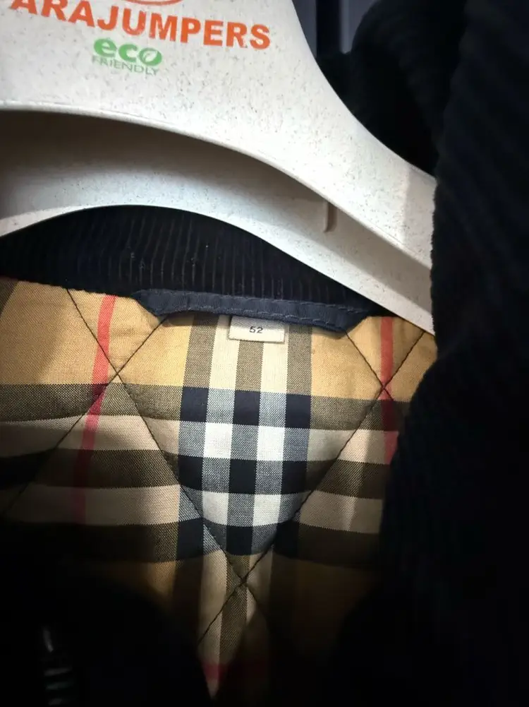 버버리 남성 퀼팅 점퍼 이미지
