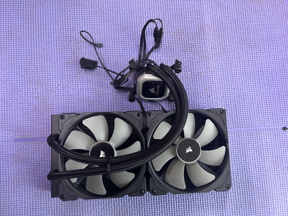 CORSAIR LGA2011 LGA2066용 일체형(AIO) 수냉쿨러 CW-9060032-WW RWF0026 이미지