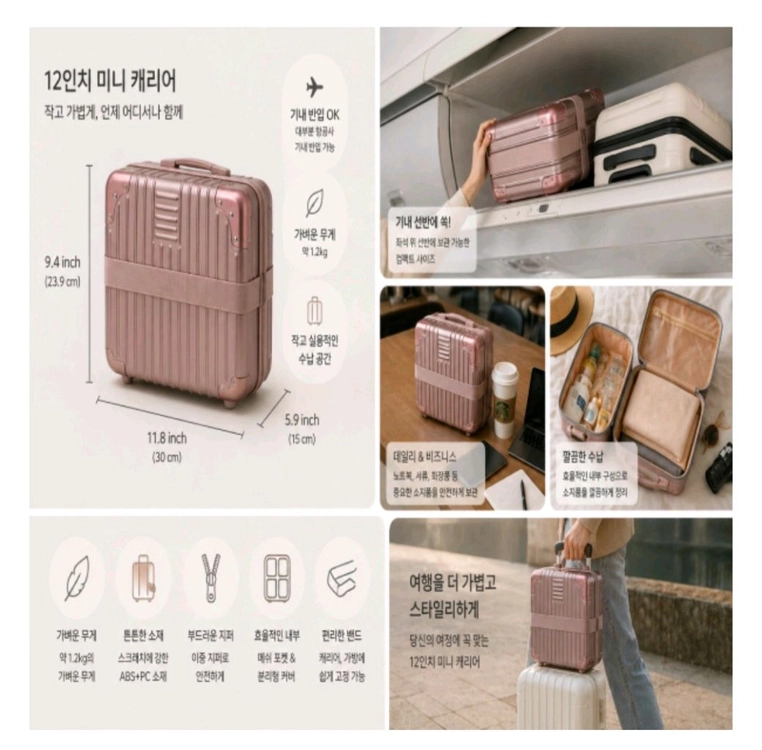 여행 레디백 캐리어가방 이미지