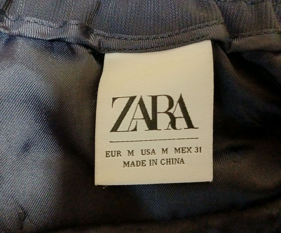 자라(ZARA) 남성 밴딩 조거 슬랙스 팬츠 (M/31사이즈) 이미지