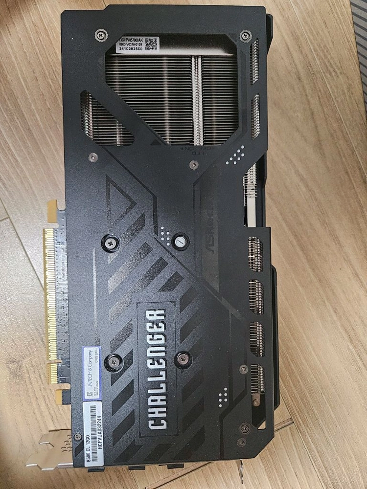ASRock Arc B580 CHALLENGER OC D6 12GB 판매합니다. 이미지
