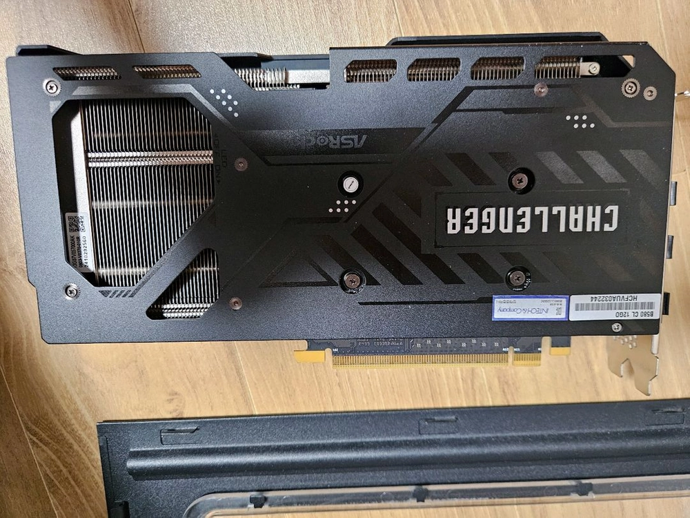 ASRock Arc B580 CHALLENGER OC D6 12GB 판매합니다. 이미지