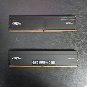 크루셜 pro ddr5 16gb 5600 x2 이미지