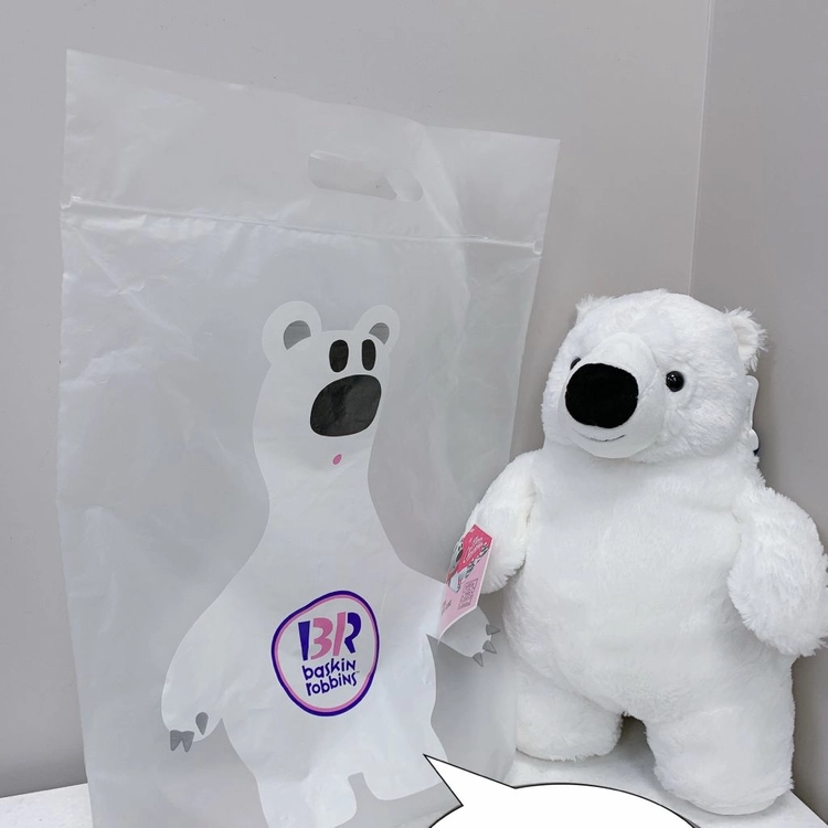 베스킨라빈스31 배스킨 폴라베어 북극곰 인형 미사용 택O - 안심되는 중고거래