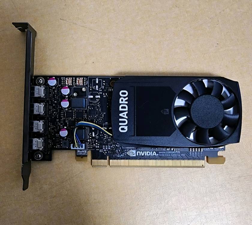 NVIDIA Quadro P1000 그래픽카드 이미지
