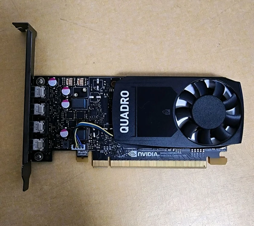 NVIDIA Quadro P1000 그래픽카드 이미지