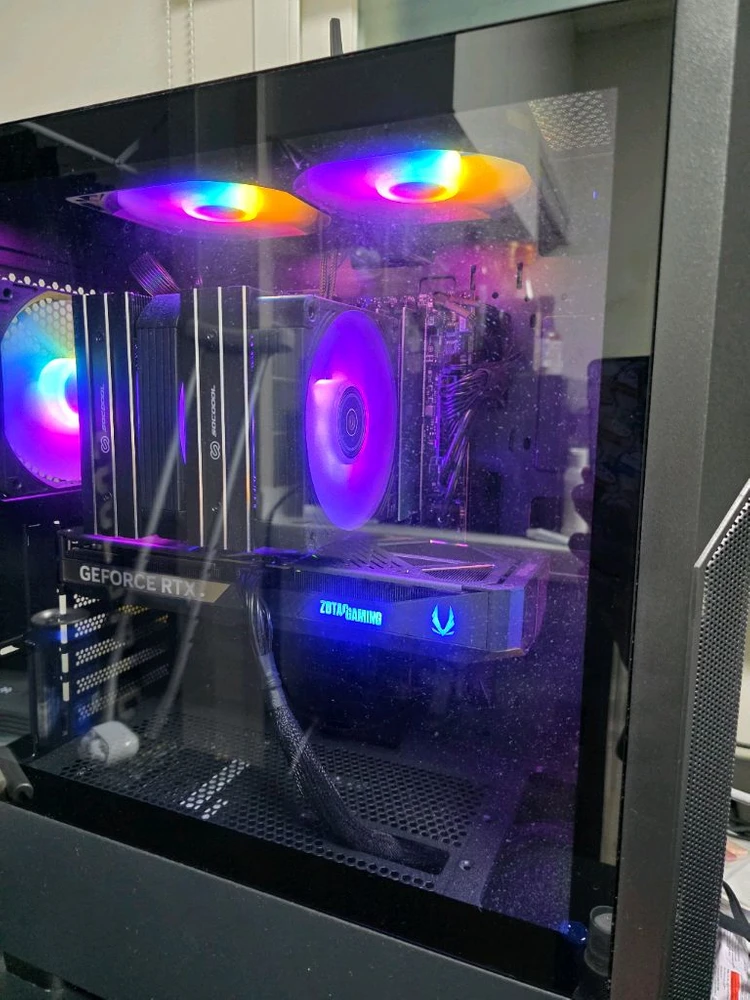 265k rtx5070 32gb 영상편집 게이밍 컴퓨터 본체 pc 데스크탑 이미지