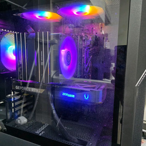 265k rtx5070 32gb 영상편집 게이밍 컴퓨터 본체 이미지