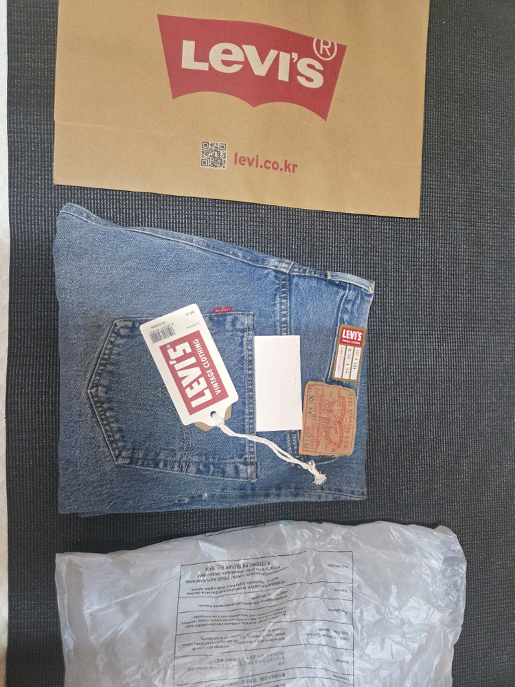 리바이스(LEVIS) LVC 1955 501진 _Dornick(도르닉) 이미지