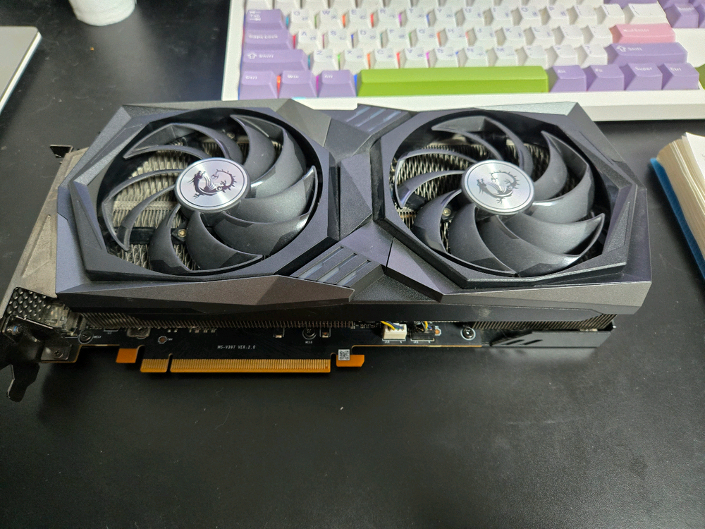 MSI RTX 3060 12gb 게이밍 그래픽카드 이미지