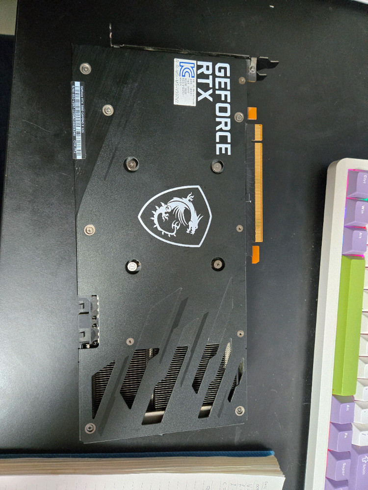 MSI RTX 3060 12gb 게이밍 그래픽카드 이미지