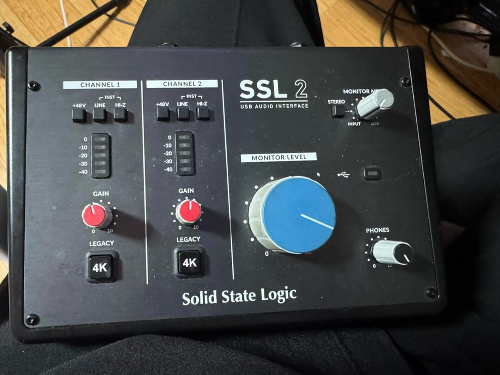 솔리드 스테이드 로직 SSL2 오디오 인터페이스 (Solid state logic SSL2) 이미지
